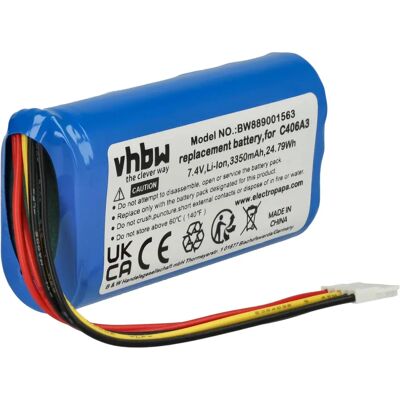 vhbw Marshall C406A3 Speaker Battery - 3350mAh, 7.4V vhbw Marshall C406A3 Speaker Battery - 3350mAh, 7.4V