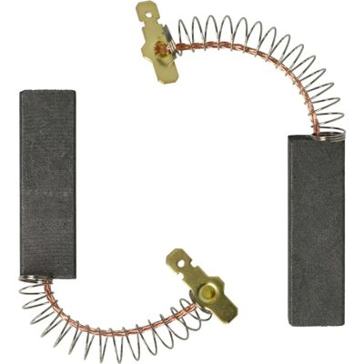 vhbw 2x Kohlebürsten für Siemens Waschmaschinen - Schwarz vhbw 2x Kohlebürsten für Siemens Waschmaschinen - Schwarz