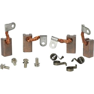 Ensemble de 4 balais de charbon vhbw 25x13x9mm pour moteurs - Remplacement avec ressort Ensemble de 4 balais de charbon vhbw 25x13x9mm pour moteurs - Remplacement avec ressort
