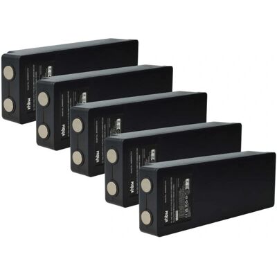 Vhbw - Pack de Baterías Scanreco - 5x NiMH 7,2V 1500mAh - Negro Vhbw - Pack de Baterías Scanreco - 5x NiMH 7,2V 1500mAh - Negro