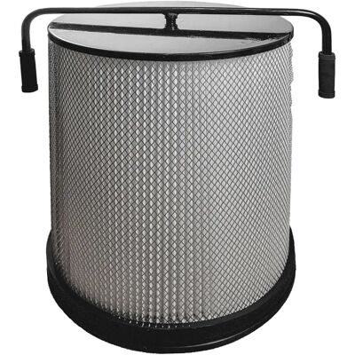VHBW Cartucho de filtro para Bernardo FP2 - Polvo fino, con cepillo de limpieza VHBW Cartucho de filtro para Bernardo FP2 - Polvo fino, con cepillo de limpieza