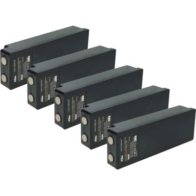 Vhbw - 5x Batería compatible con Scanreco Fasse, EA2512, Cifa, EEA2512 - Batería Vhbw - 5x Batería compatible con Scanreco Fasse, EA2512, Cifa, EEA2512 - Batería