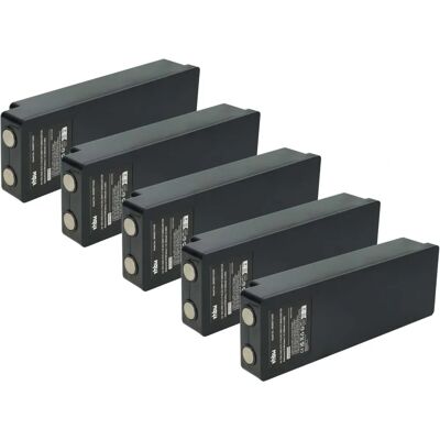 vhbw 5x Batterie pour Télécommande Industrielle Palfinger & Scanreco vhbw 5x Batterie pour Télécommande Industrielle Palfinger & Scanreco