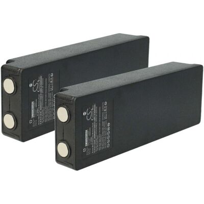 VHBW 2x Batería para Palfinger 17162, 16131, 1026, 13445 - Batería VHBW 2x Batería para Palfinger 17162, 16131, 1026, 13445 - Batería