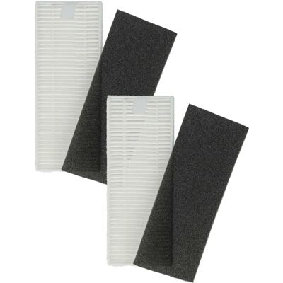 Rowenta X-plorer Series 20 Filter Set - 4 Replacement Filters Rowenta X-plorer Series 20 Filter Set - 4 Replacement Filters