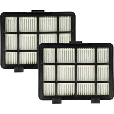 vhbw Bosch Staubsaugerfilter - HEPA-Filter Set 2x Schwarz Weiß vhbw Bosch Staubsaugerfilter - HEPA-Filter Set 2x Schwarz Weiß