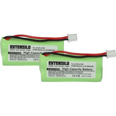 Batterie Universum CL15/SL15 - 2x NiMH 850mAh - Publicité Batterie Universum CL15/SL15 - 2x NiMH 850mAh - Publicité