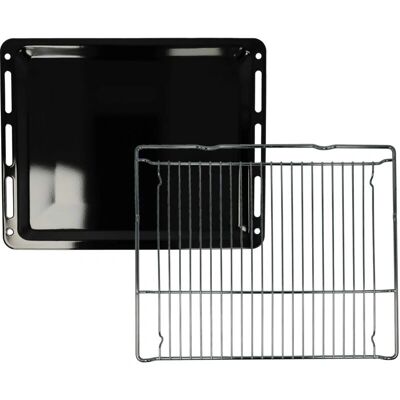 Set de accesorios para horno vhbw para HSG636BB1/35, HRG6769S6/15 - Bandeja y rejilla Set de accesorios para horno vhbw para HSG636BB1/35, HRG6769S6/15 - Bandeja y rejilla