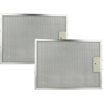 vhbw 2x Filtres métalliques de graisse pour AEG 4055107017, 50273708003 - Hotte - Argent vhbw 2x Filtres métalliques de graisse pour AEG 4055107017, 50273708003 - Hotte - Argent