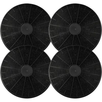 vhbw 4x Filtre à Charbon Actif - Compatible avec PKM RH-6090 / 400, RH-6004 / 450, 9878 LZ - Hotte de cuisine - Publicité vhbw 4x Filtre à Charbon Actif - Compatible avec PKM RH-6090 / 400, RH-6004 / 450, 9878 LZ - Hotte de cuisine - Publicité