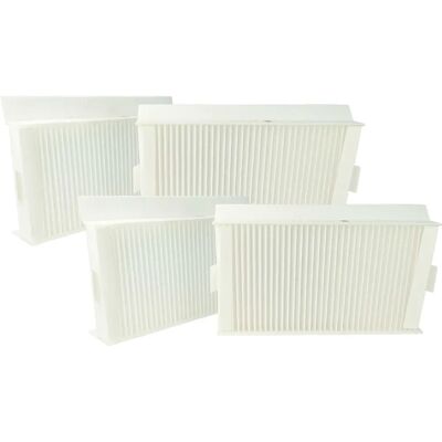 vhbw 400100091 - White - Air Filter Set vhbw 400100091 - White - Air Filter Set