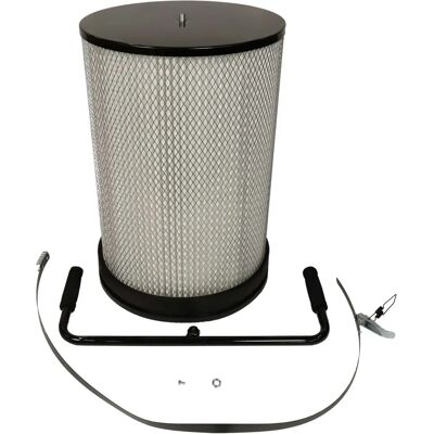 Filtre à poussière fine VHBW compatible avec HBM 100 - Cartouche avec brosse de nettoyage Filtre à poussière fine VHBW compatible avec HBM 100 - Cartouche avec brosse de nettoyage