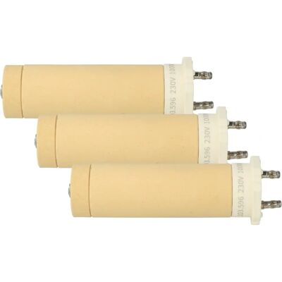 Elemento calefactor de cerámica color arena para Leister 103.596 - 1000 W Elemento calefactor de cerámica color arena para Leister 103.596 - 1000 W
