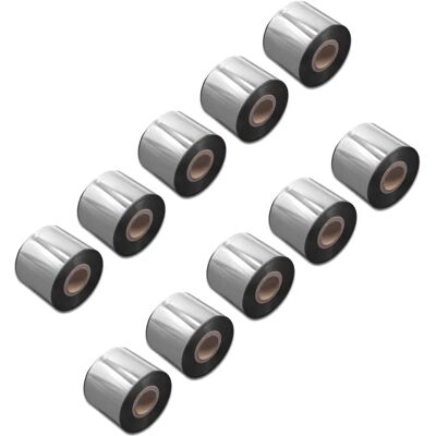 vhbw 10x Thermal Transfer Ribbon Compatible with TSC MX240, MH640, MH640T, MH640P Printer Label Printer - Thermal Transfer Ribbon vhbw 10x Thermal Transfer Ribbon Compatible with TSC MX240, MH640, MH640T, MH640P Printer Label Printer - Thermal Transfer Ribbon
