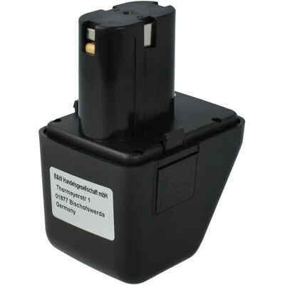 vhbw Battery for Gesipa Firebird 12 V - NiMH 2000mAh Black vhbw Battery for Gesipa Firebird 12 V - NiMH 2000mAh Black