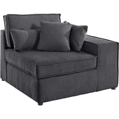 Raum.ID Florid Modulare Sofaelement - Schwarz Raum.ID Florid Modulare Sofaelement - Schwarz