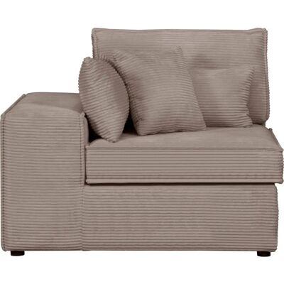 Raum.ID Florid Modulsofa-Element - Armlehne links - Taupe Raum.ID Florid Modulsofa-Element - Armlehne links - Taupe