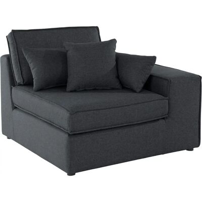 Raum.ID Florid Modulsofa - Anthrazit - Rechts Armlehne - Sofaelemente Raum.ID Florid Modulsofa - Anthrazit - Rechts Armlehne - Sofaelemente