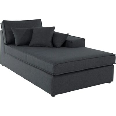 Raum.ID Florid Sofa - Modular, Grau, Ottomane rechts - Sofaart Raum.ID Florid Sofa - Modular, Grau, Ottomane rechts - Sofaart