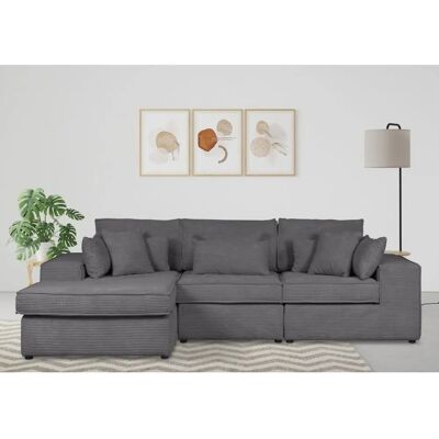 Raum.ID Florid L-Form Sofa - Modular, Grau, 3 Module Raum.ID Florid L-Form Sofa - Modular, Grau, 3 Module