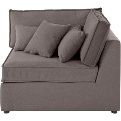 Raum.ID Florid Modulares Sofa - Taupe - Eckelement rechts Raum.ID Florid Modulares Sofa - Taupe - Eckelement rechts