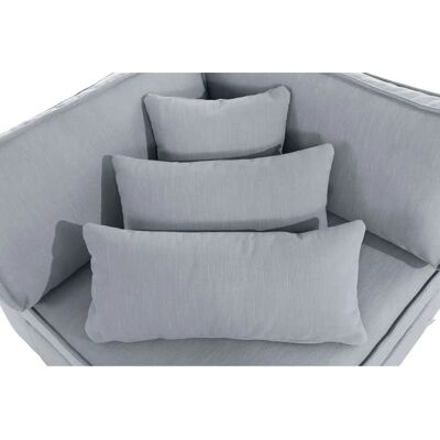 Raum.ID Florid Modulares Ecksofa - Silber Raum.ID Florid Modulares Ecksofa - Silber