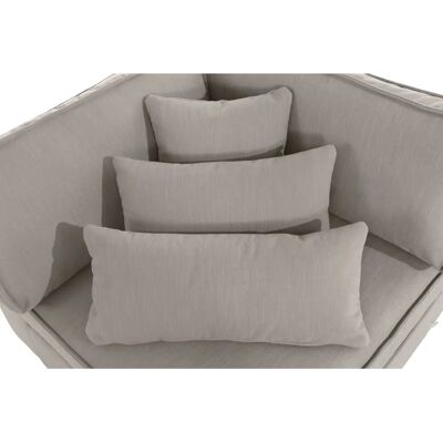 Raum.ID Florid Beiges Modulares Ecksofa - Recyceltes Polyester & Baumwoll-Leinen Raum.ID Florid Beiges Modulares Ecksofa - Recyceltes Polyester & Baumwoll-Leinen