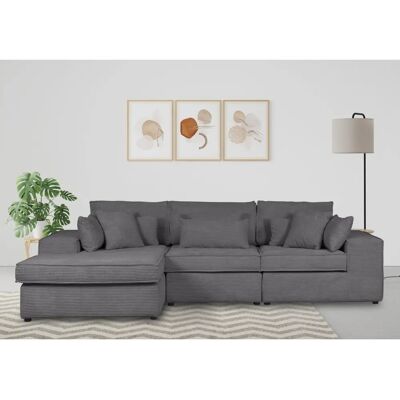 Raum.ID Enid L-Form Grau Modulares Sofa - Couch Raum.ID Enid L-Form Grau Modulares Sofa - Couch