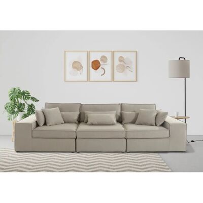 Raum.ID Florid Modulares 3-Sitzer Sofa - Sofa Raum.ID Florid Modulares 3-Sitzer Sofa - Sofa