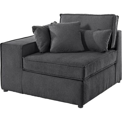 Raum.ID Florid Modularsofa Element - Schwarz Raum.ID Florid Modularsofa Element - Schwarz