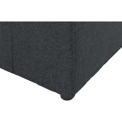 Raum.ID Florid Polsterhocker - Fein Struktur, Grau, 100x43x80cm Raum.ID Florid Polsterhocker - Fein Struktur, Grau, 100x43x80cm