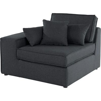 Raum.ID Florid Modulares Sofaelement - Anthrazit Armlehne Raum.ID Florid Modulares Sofaelement - Anthrazit Armlehne