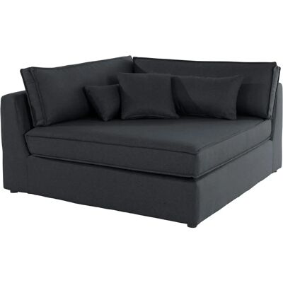 Raum.ID Enid Graues Modulsofa Eckelement - Polsterelement Raum.ID Enid Graues Modulsofa Eckelement - Polsterelement