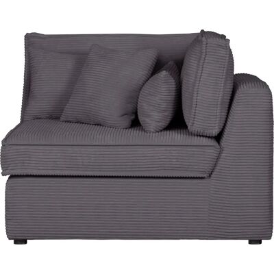 Raum.ID Florid Modulares Ecksofa - Grau Cord - Links Raum.ID Florid Modulares Ecksofa - Grau Cord - Links