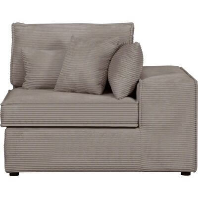 Raum.ID Enid Taupe Modulsofa-Element - Armlehne rechts Raum.ID Enid Taupe Modulsofa-Element - Armlehne rechts
