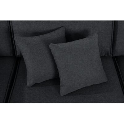 Raum.ID Florid U-Form Sofa - 6-teilig Anthrazit Raum.ID Florid U-Form Sofa - 6-teilig Anthrazit