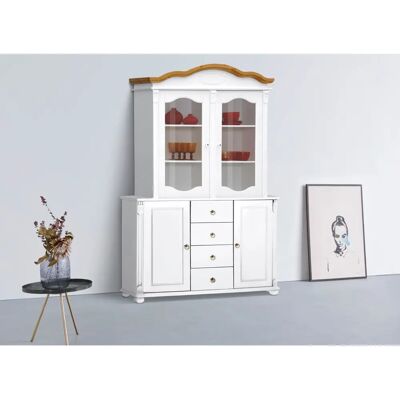 Home Affaire Tessin Weiß Massive Kiefer Sideboard - Sideboard Home Affaire Tessin Weiß Massive Kiefer Sideboard - Sideboard