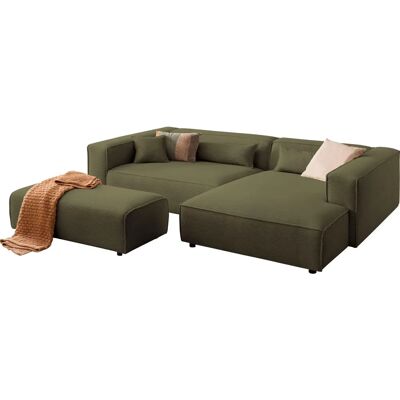 LEGER HOME BY LENA GERCKE PIARA XXL L-Form Sofa mit Hocker - Sofartyp LEGER HOME BY LENA GERCKE PIARA XXL L-Form Sofa mit Hocker - Sofartyp