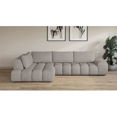 INOSIGN AZITA Taupe Modern L-Form Sofa - Sofa INOSIGN AZITA Taupe Modern L-Form Sofa - Sofa