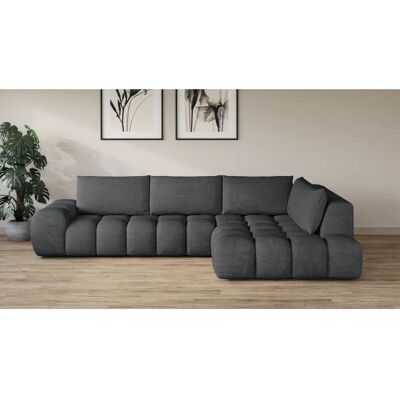 INOSIGN AZITA Modernes Sofa - Grau Chenille INOSIGN AZITA Modernes Sofa - Grau Chenille