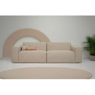 INOSIGN Clayton 3-Sitzer Sofa Beige - Sofas INOSIGN Clayton 3-Sitzer Sofa Beige - Sofas