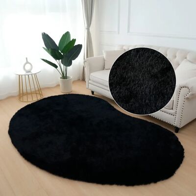 Bruno Banani Dana Bean shape U-förmiger Hochflor-Teppich - Teppich Bruno Banani Dana Bean shape U-förmiger Hochflor-Teppich - Teppich
