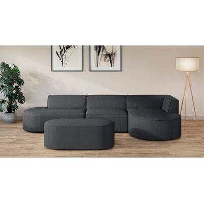 Andas EIVIND L-Form-Sofa mit Ottomane - Sofa Andas EIVIND L-Form-Sofa mit Ottomane - Sofa