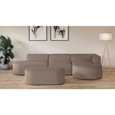 andas EIVIND L-Form Designer Sofa mit Ottomane - Sofa andas EIVIND L-Form Designer Sofa mit Ottomane - Sofa