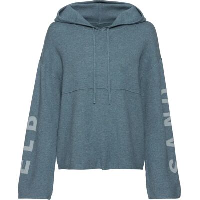 Elbsand Hoodie Gr. 44/46 - Meliert Viskose Casual Elbsand Hoodie Gr. 44/46 - Meliert Viskose Casual