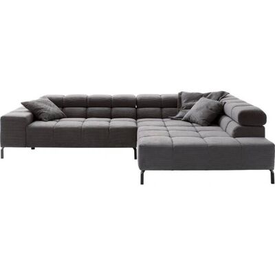 INOSIGN Ancona New Ecksofa - Microfaser Cord, Motorische Sitztiefenverstellung INOSIGN Ancona New Ecksofa - Microfaser Cord, Motorische Sitztiefenverstellung
