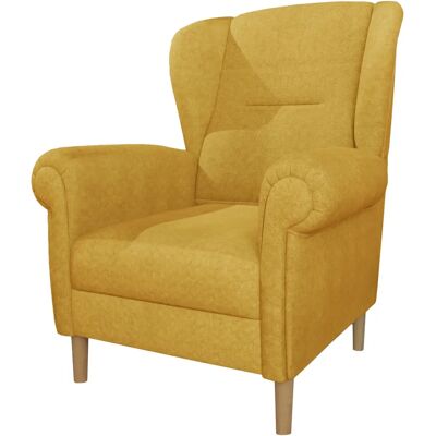 HOME AFFAIRE OSTIANO Gold Sessel - Armchair HOME AFFAIRE OSTIANO Gold Sessel - Armchair