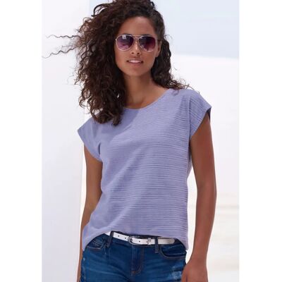 Vivance Lavendel Casual T-Shirt - T-Shirt Vivance Lavendel Casual T-Shirt - T-Shirt