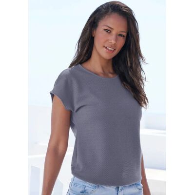 VIVANCE Model Kortærmet T-shirt - Komfortabel Pasform VIVANCE Model Kortærmet T-shirt - Komfortabel Pasform