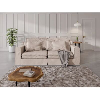 HOME AFFAIRE ALISSAS Beiges 4-Sitzer Sofa - Sofas HOME AFFAIRE ALISSAS Beiges 4-Sitzer Sofa - Sofas